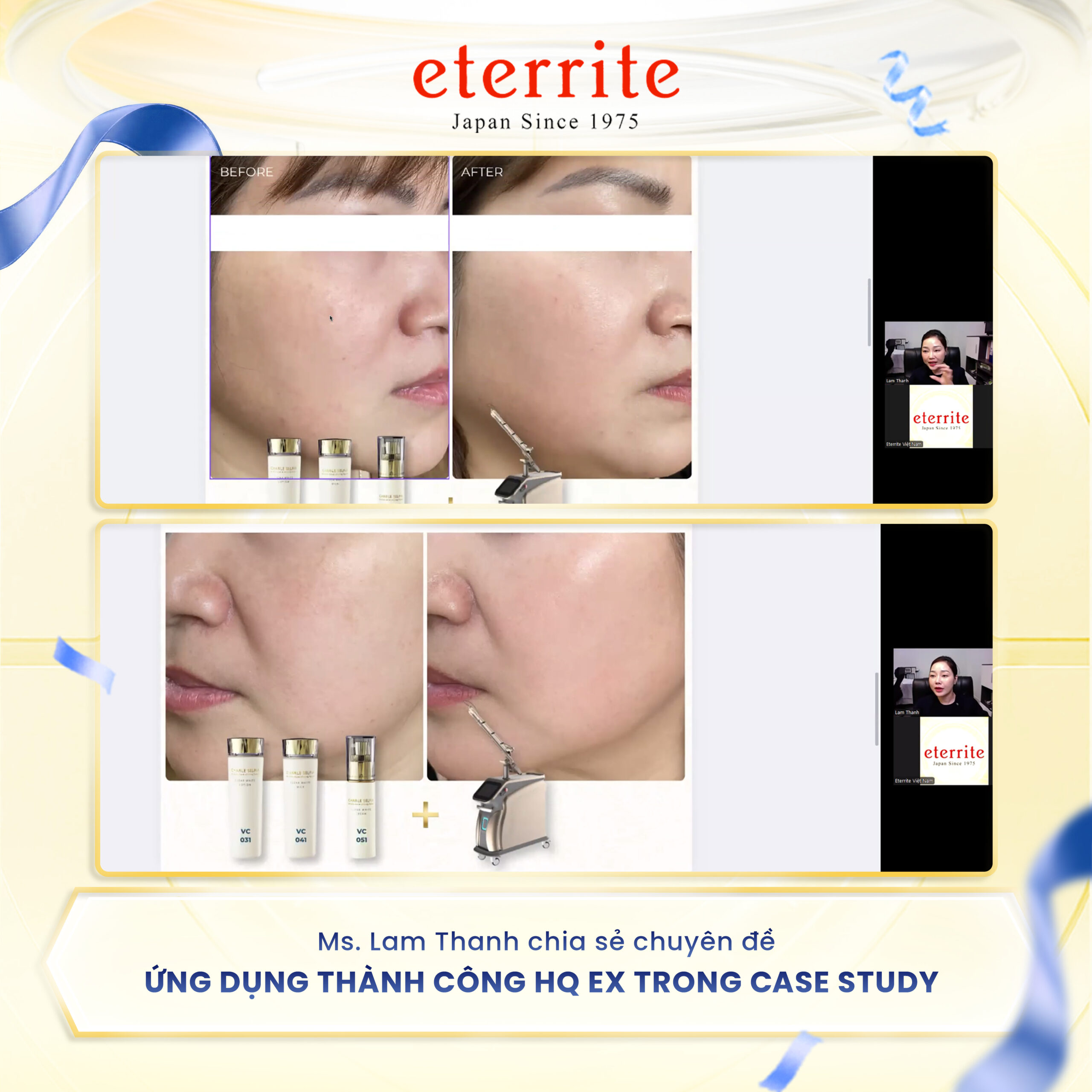 Ms. Lam Thanh chia sẻ chuyên đề "Ứng Dụng Thành Công HQ EX Trong Case Study"
