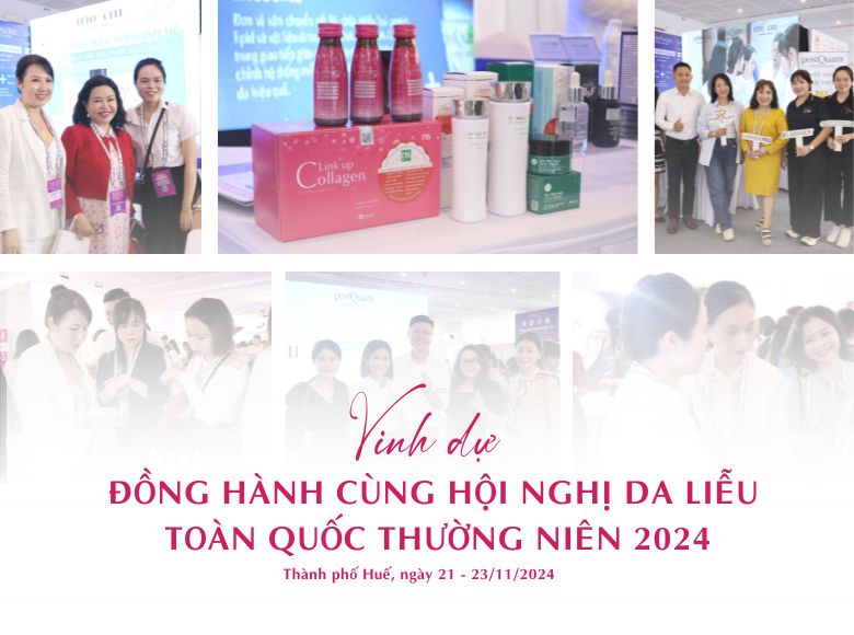 ETERRITE VINH DỰ LÀ NHÀ TÀI TRỢ ĐỒNG HÀNH CÙNG HỘI NGHỊ DA LIỄU TOÀN QUỐC THƯỜNG NIÊN 2024 TẠI THÀNH PHỐ HUẾ