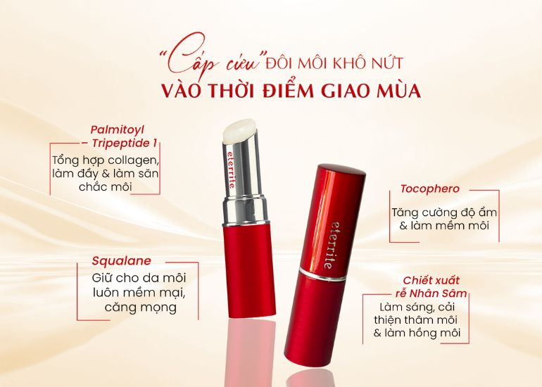 Son dưỡng môi Eterrite Lip Essence