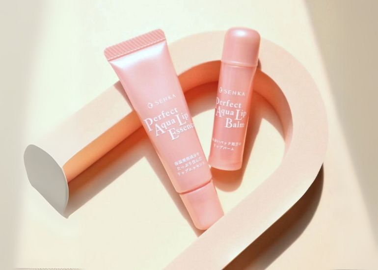 Son dưỡng môi Senka Perfect Aqua Lip Balm