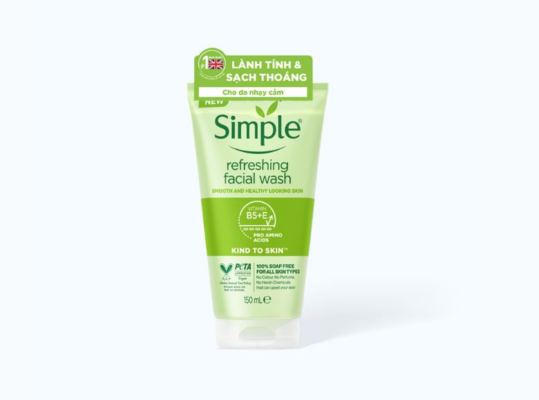 sữa rửa mặt cho da nhạy cảm